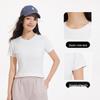 Hotwind Women's Basic Round Neck Short Sleeve T-Shirt
