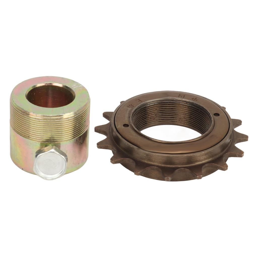16T Freewheel with 20mm Adapter Replacement Lightweight Easy Installation Flywheel Adapter Kit for