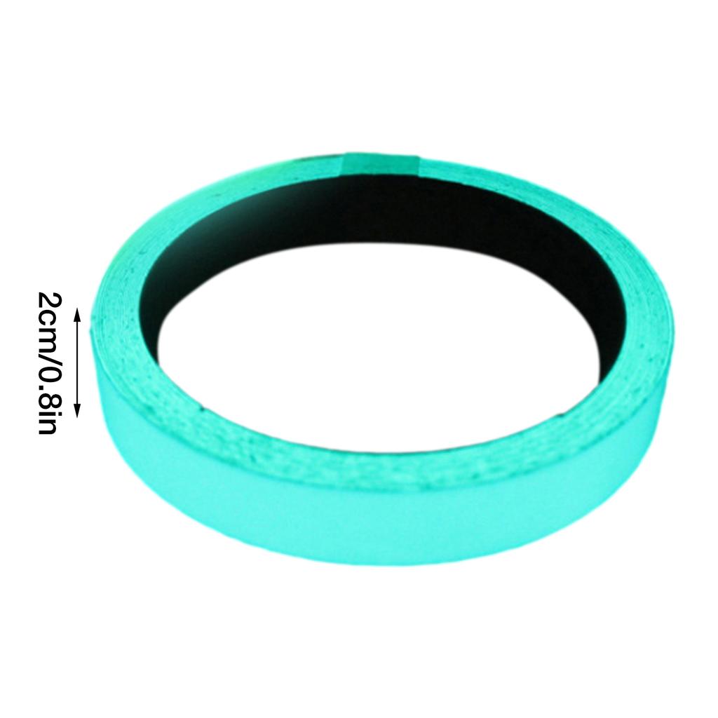 1cmx3m/ 5cmx5m Luminous Tape Stair Fire Warning Stickers Stage Green Fluorescent Anti-collision Warning Sticker Luminescent Tape