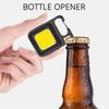 Mini Portable Flashlight Keychain Light Rechargeable LED Pocket Brightness Multifunction Camping Light Outdoor Work