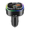 BT08 Bluetooth 5.0 FM Transmitter Handsfree Car Radio Modulator MP3 Player QC3.0 5V 1A USB Quick Charge Adapter 12V/24V Car Kits
