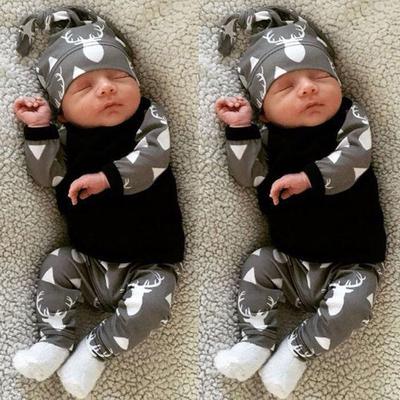 newborn baby girl deer outfit