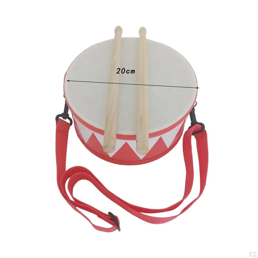 8 Inch Wooden Drum Set for Kids, Ideal Birthdays and Special Occasions