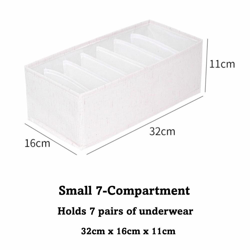 Multi-Functional Drawer Organizer Foldable Underwear Cabinet Wardrobe Organizer Washable Bra Storage Box Home Storage