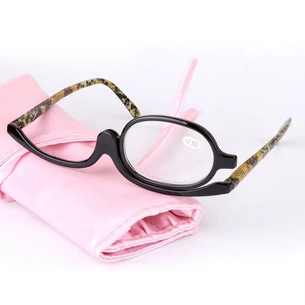 Magnification Makeup Reading Glasses +1.00~+4.0 Diopter Presbyopia Glasses Reading Use