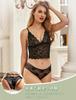 ohyeah Women's Lace Open-Crotch T-Back Briefs Size M