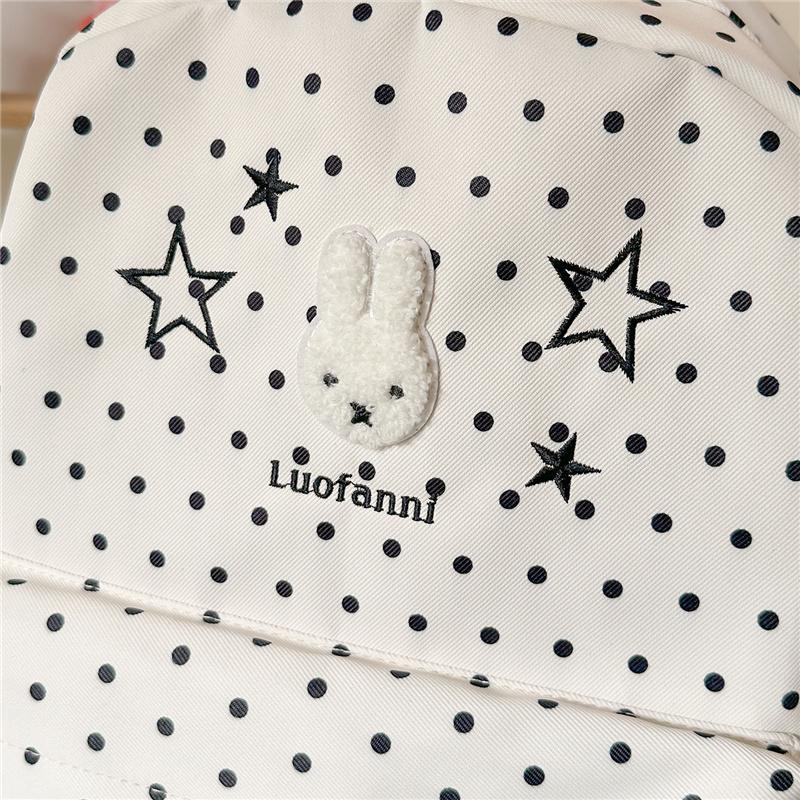 Zaino a Pois e Stelle Zaino da Pendolare Zaino per Studenti Grande Capacità