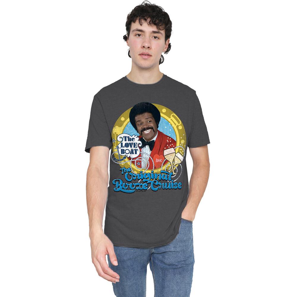 Love Boat Original Booze Cruise  T-Shirt S-2XL, Charcoal Unisex T-Shirt XXXL
