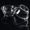 Yidengxia Disposable Plastic Crystal Bowls 260ml (100 Count)