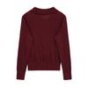  European and American style, new women's fashion, versatile, cross-border export long-sleeve polo collar knitwear