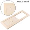 Adjustable Ventilation Plate Ventilation Flap Sauna Ventilation Flap Adjustable Air Gap Effective Ventilation Exhaust Air Slide