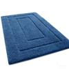 Homaxy Double Frame Velveteen Bathroom Mat Floor Mat Indoor Non Slip Door Mat Dirt Trap Absorbs Water Comfortable Bathroom Mat