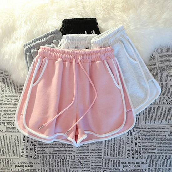 

Women s Plus Size Casual Wide Leg Shorts - Petite, Loose, Versatile, and Slimming S (70-85 jin)