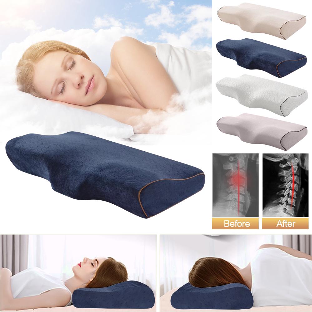 butterfly memory foam pillow
