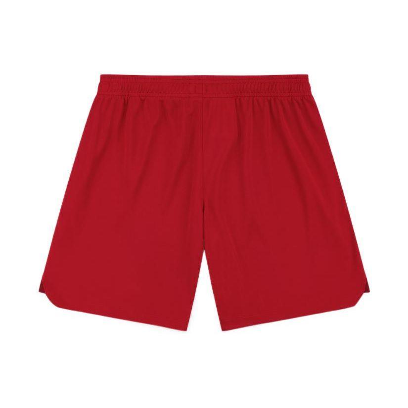 Nike Solid Color Logo Sports Soccer Shorts SW Fan Edition 2022/23 Season Liverpool Home Men Bottoms Deep-Red DJ7745-608