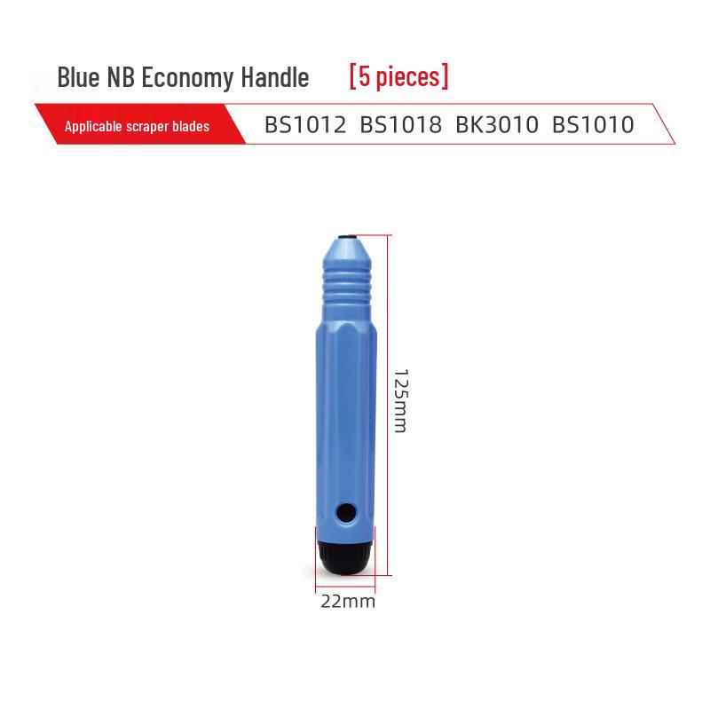 Plastic Handle Deburring Scraper Tool with Stainless Steel BS1010 Chamfering Blade 1018