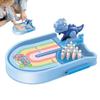 Board Games Dinosaur Bowling Toy ABS Table Top Bowling Game  Family Party Games