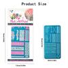 Nails Stencil Stamp Flowers Nails Stamping Templates French Nails Stamping Plates Nails Art Stencils for Nails Salon