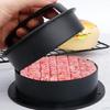 Ergonomic Meat Pie Maker Multifunctional Burger Press Dishwasher Safe Hamburger Patty Making Mould Kitchen Gadget
