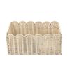 Woven Storage Basket with Rim Decorative Box Practical