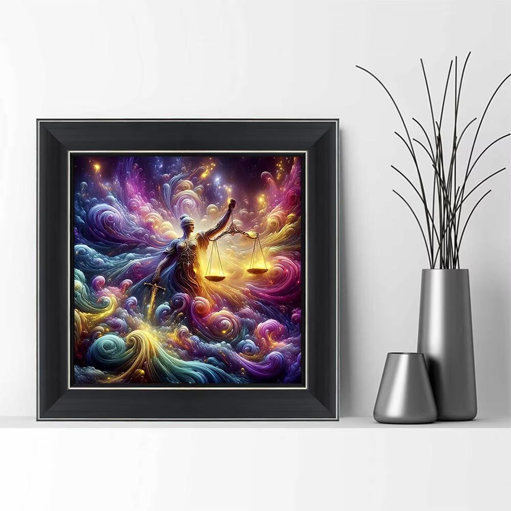 Diamond Painting Constellation Full Round Drill Embroidery Sagittarius Pisces DIY Hobby Mosaic Leo Wall Decor