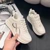Thick-soled heightening dad shoes Forrest Gump shoes New spring lightweight and breathable casual sports shoes