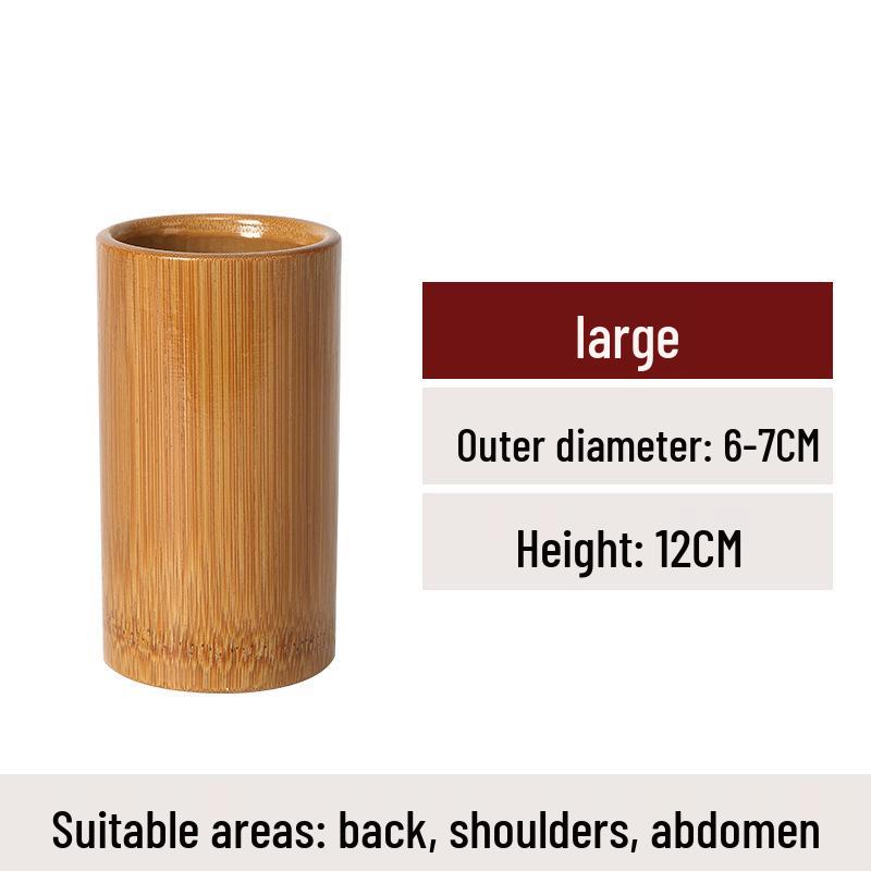 Bamboe Cupping Set: TCM Vuurbekers en Potten voor Thuis of Tuin Gebruik