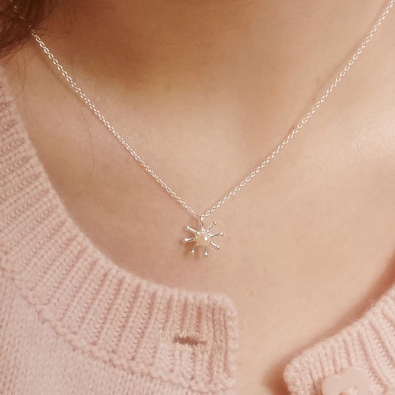 BSWAN Sunshine Silver Gold Necklace