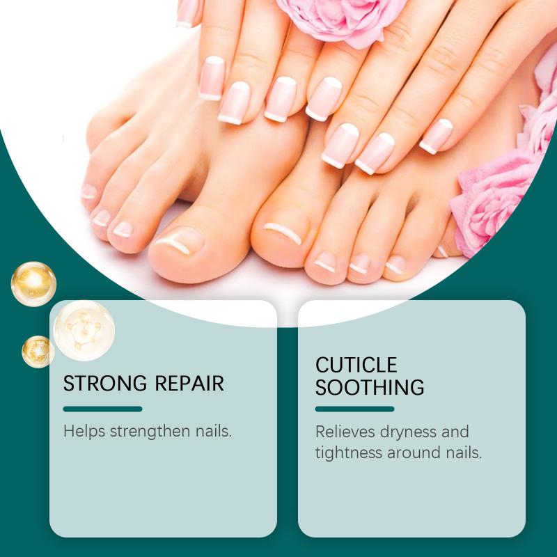 Nail Treatment Solution Cuticle Oil Repaired Dryness Damaged Toenail Moisturizes Strengthener Nails Care Enhancing Natural Shine