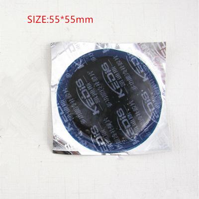 15pcs 55mm Rubber Round Radial Tire Patch Tyre Repair Tool Medium Size Universal