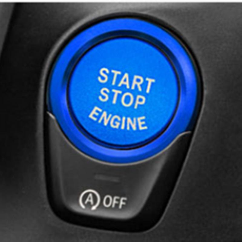 BMW X1/1/2/3 Series Ignition Ring Decoration: Aluminum Alloy Car Modification Sticker