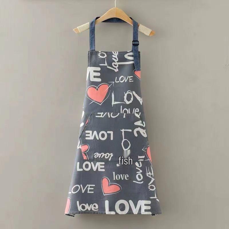 

Women s Waterproof Bubble Tea Shop Apron - Cute, Oil-proof Waist Apron for Kitchen and Work.