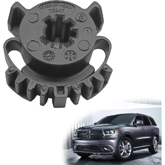 2Pcs HVAC Blend Door Gear Kit Compatible with 2011 2012 2013 2014 2015 2016 JEEP GRAND CHEROKEE HVAC Heater Blend Door Actuator 68214880AA 1Pcs