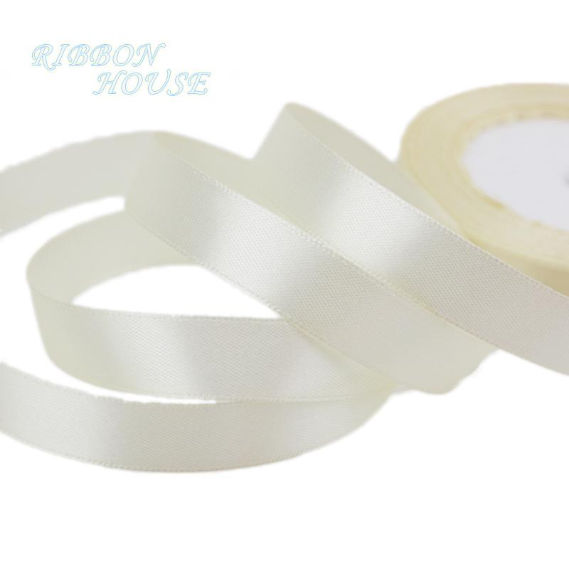 (25 yards/roll) 15mm single face Satin Ribbon Webbing Decoration Gift Christmas Ribbons
