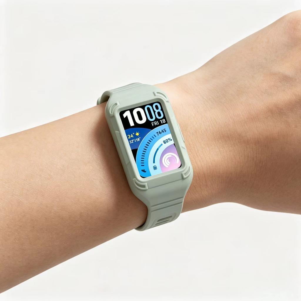 Smartwatch Silicon Wristband Replacement Strap For Huawei Band 11 Soft Silicone Protector Case Cover Bumper For Huawei Band11 Pro Bracelet Accessories