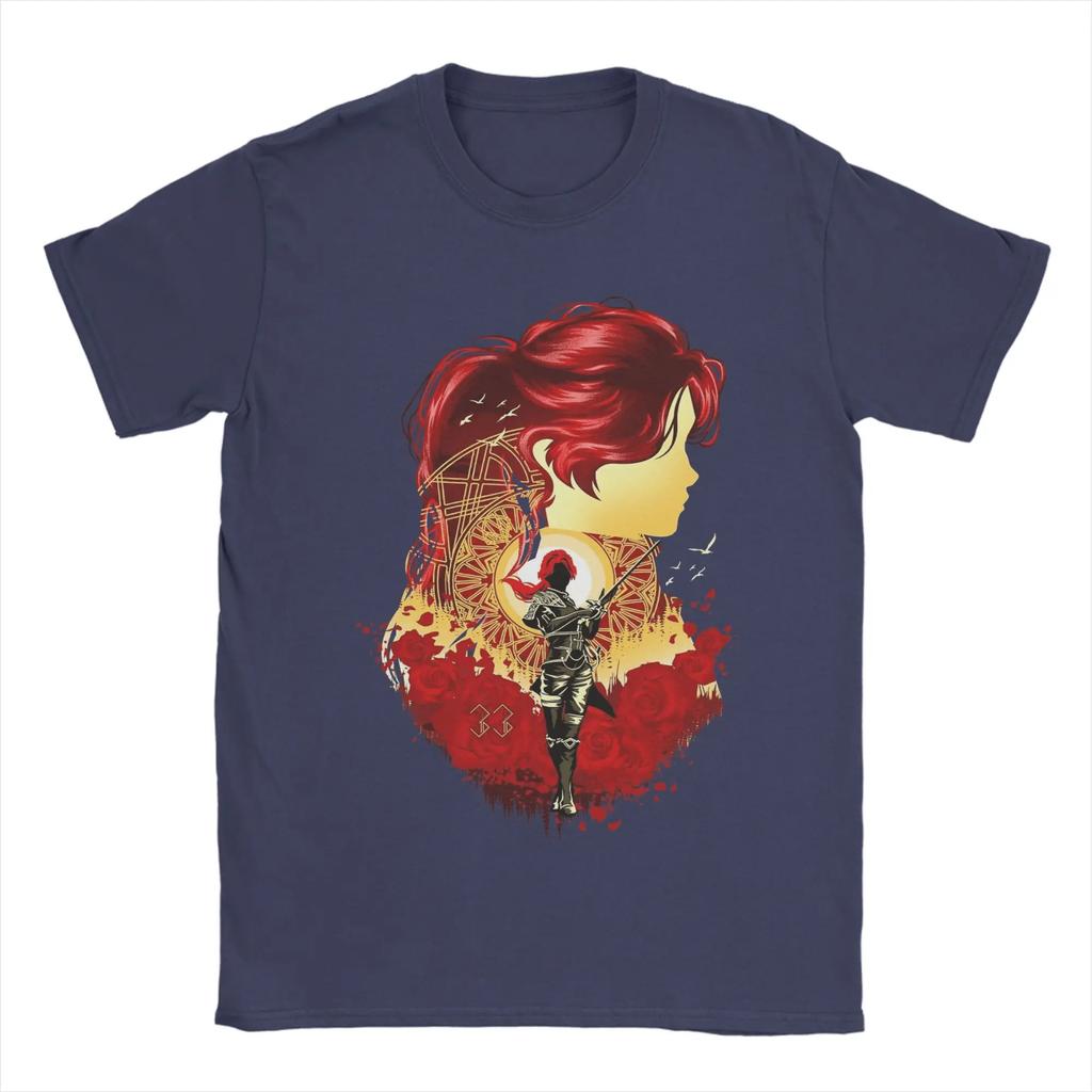 2026 Expedition 33 Poster Cotton TShirt for Couple Summer Awesome T Shirts Breathable Harajuku Tees Big Size Hot Sale Tops