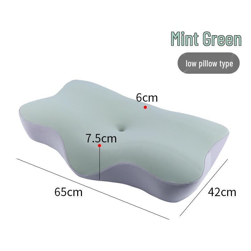 Memory Foam Neck Protection Pillow - Supports Sleep, Non-Collapsing, for Side Sleepers