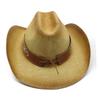 New Spring And Summer Men'S And Women'S Western Denim Straw Straw Hat Shading Knight Hat Sun Hat Zcm-98