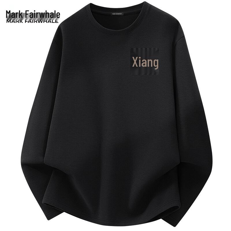 Mark Fairwhale Men's Waffle Knit Crew Neck T-Shirt
