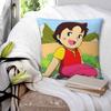 Heidi Feet In The Water Square Pillowcase Pillow Cover Polyester Cushion Zip Decorative Comfort Throw Pillow for Home Bedroom
