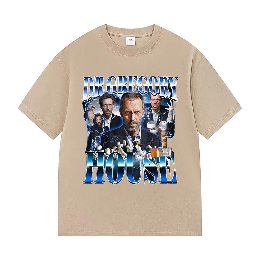 Summer Fashion Trendy Tee Dr Gregory House Md Funny Meme Tee Shirt Men's Women Vintage High Quality Fashion T-shirt Gothic Cotton Oversized T-shirts
