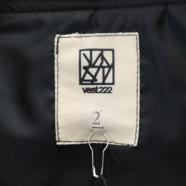 unused VAST222 19AW made in Japan suede Riders jacket 2 black Men's Used