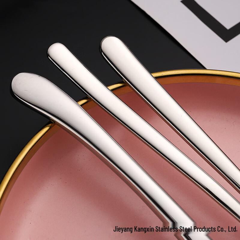 Zhi Shi Smooth Handle Stainless Steel Dessert Fork