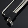 Metal Wardrobe Hanging Rod Pull Out Easy Install Hanging Clothes Rail Horizontal Use Multi-functional Retractable Closet Hangers