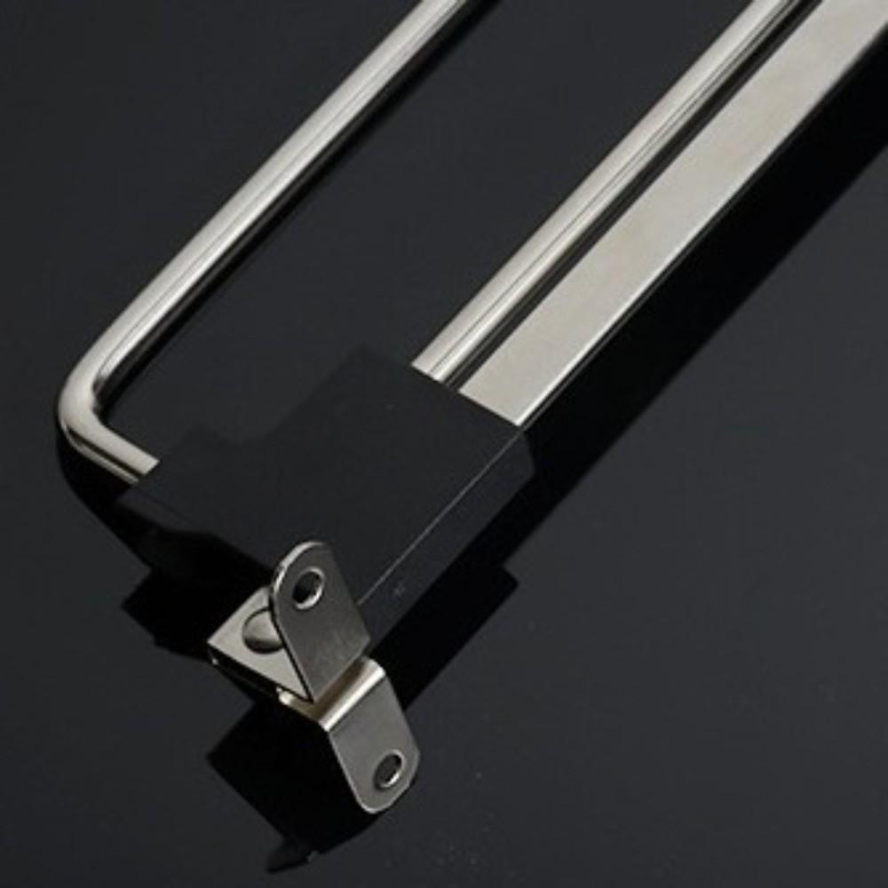 Metal Wardrobe Hanging Rod Pull Out Easy Install Hanging Clothes Rail Horizontal Use Multi-functional Retractable Closet Hangers