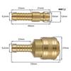 Tuyau à air comprimé - poppstar - 5 m - pvc hybride - diam. intérieur 9,2 mm - raccords en laiton