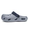 New couple hole shoes comfortable two wear sandals summer travel breathable sandals non-slip beach shoes straight hair