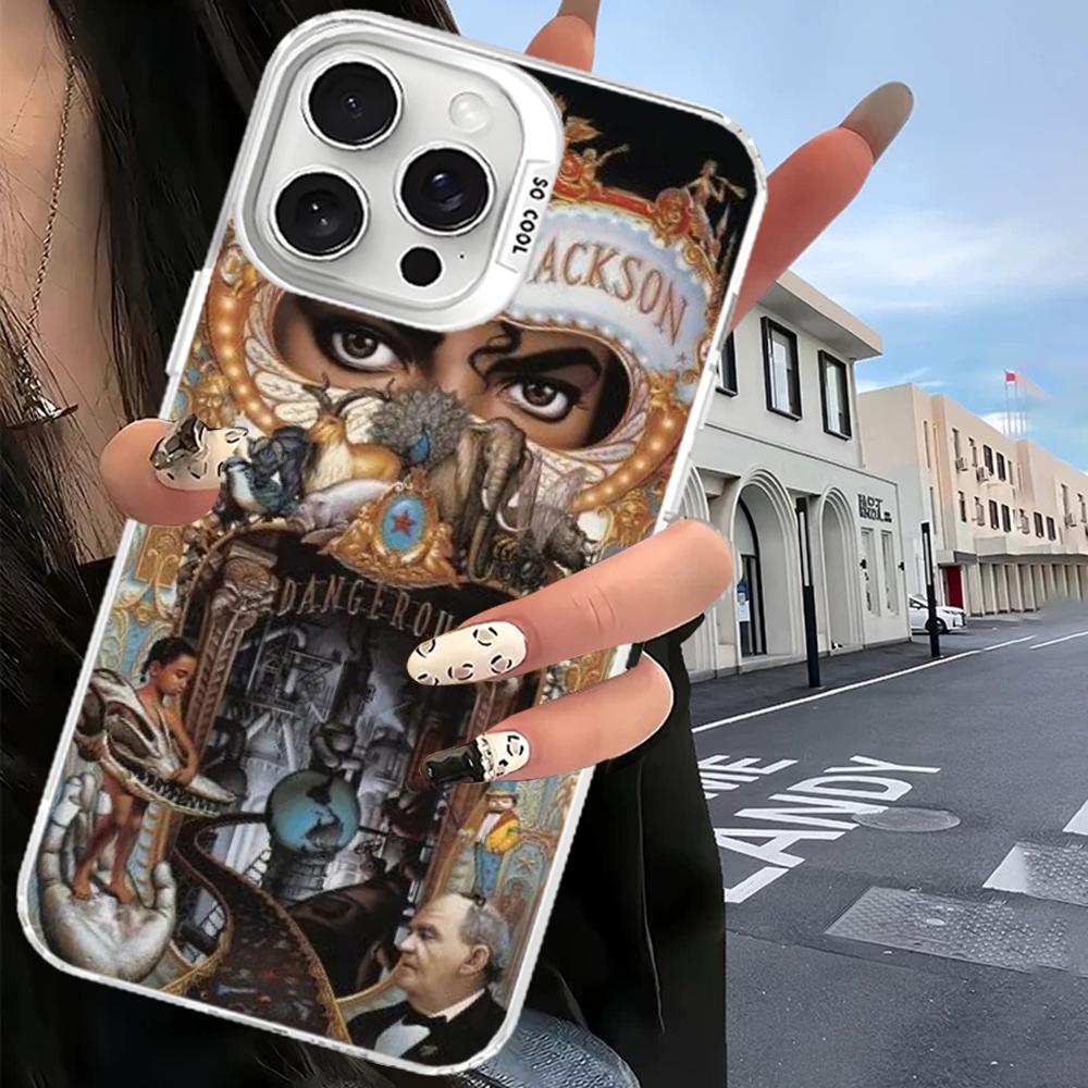 Michael Jackson Hot Singer Phone Case For IPhone 16 15 14 13 12 11 Pro Max X XR XSMAX 8 7 Plus Matte Shockproof Back Cover
