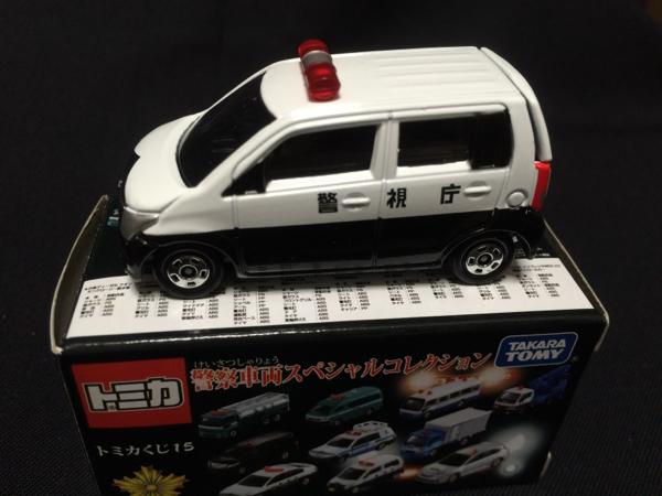 Tomica Lottery 15 06 Police Vehicle Suzuki Wagon R Metropolitan Police Department Patrol Car