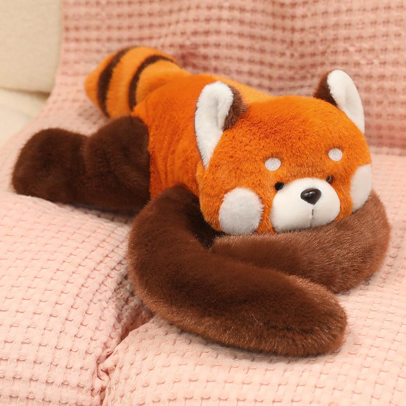 50/60CM Lovely Lion Panda Sloth Elephant Piggy Plushie Toy Plush Animal Can Lie on the Shoulder Cushion Creative Kids Gift